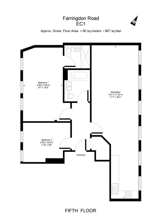 Farringdon Penthouse Loft By City Living Лондон Екстер'єр фото